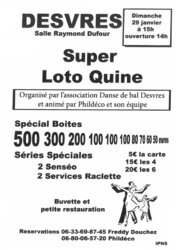 Loto-Quine "Danse de bal"