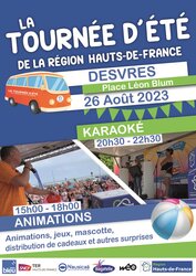 Tournée d'été des Hauts-de-France