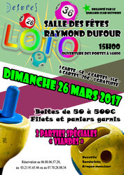 Loto Quine du Quillier Club Desvrois