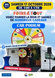 Foire à Tout : Animation car podium